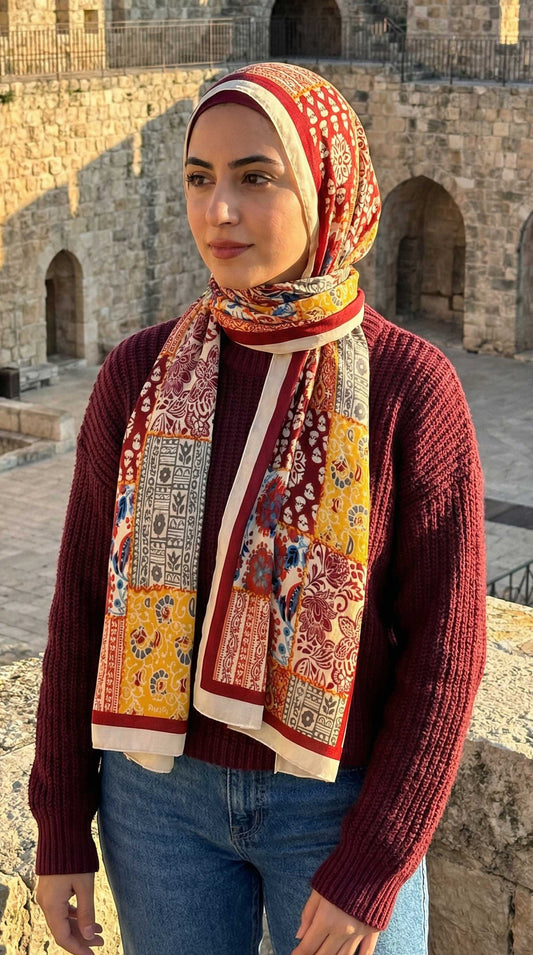 Eyran Look Cotton Scarf
