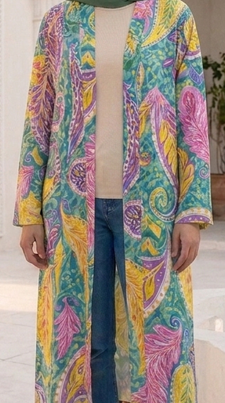 Paisley Indian Cardigan