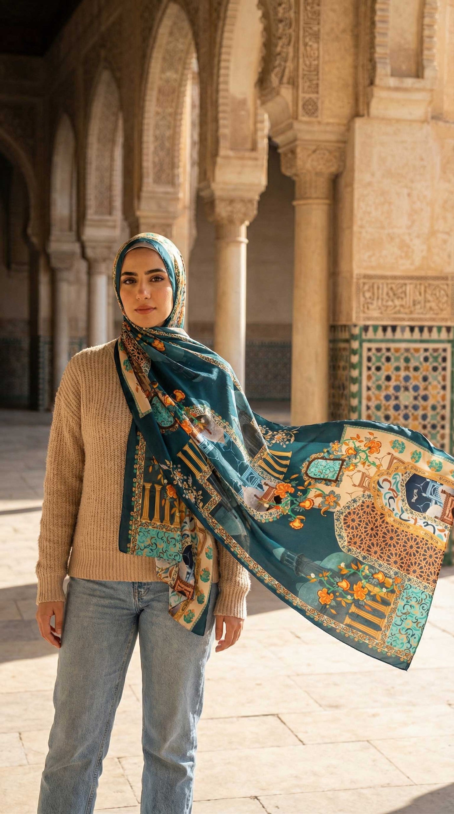 Islamic Chiffon Scarf