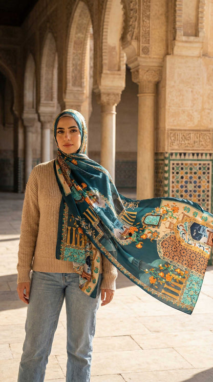 Islamic Chiffon Scarf