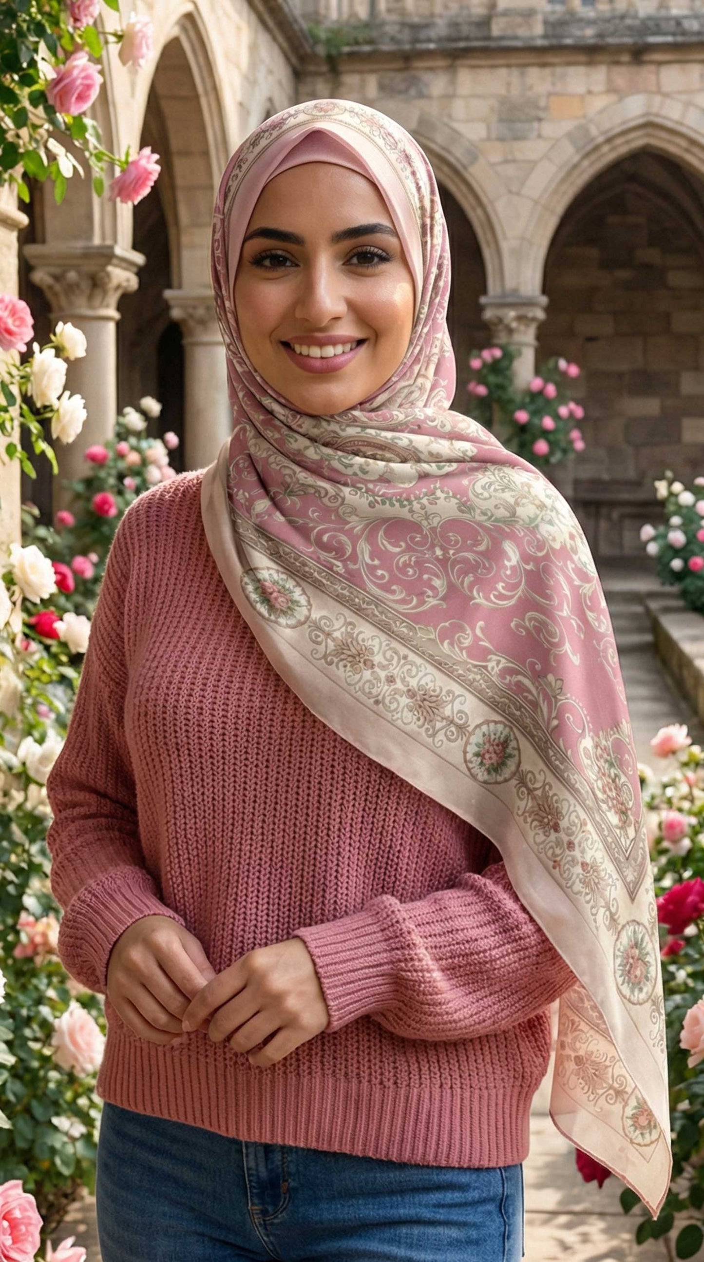 Cute Dream Cotton Scarf