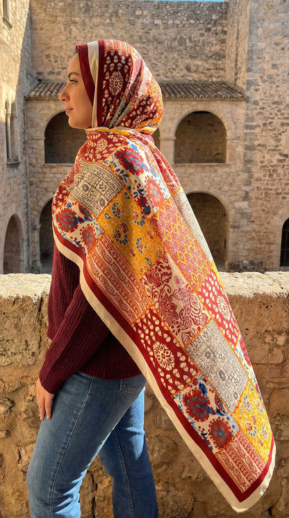 Eyran Look Cotton Scarf