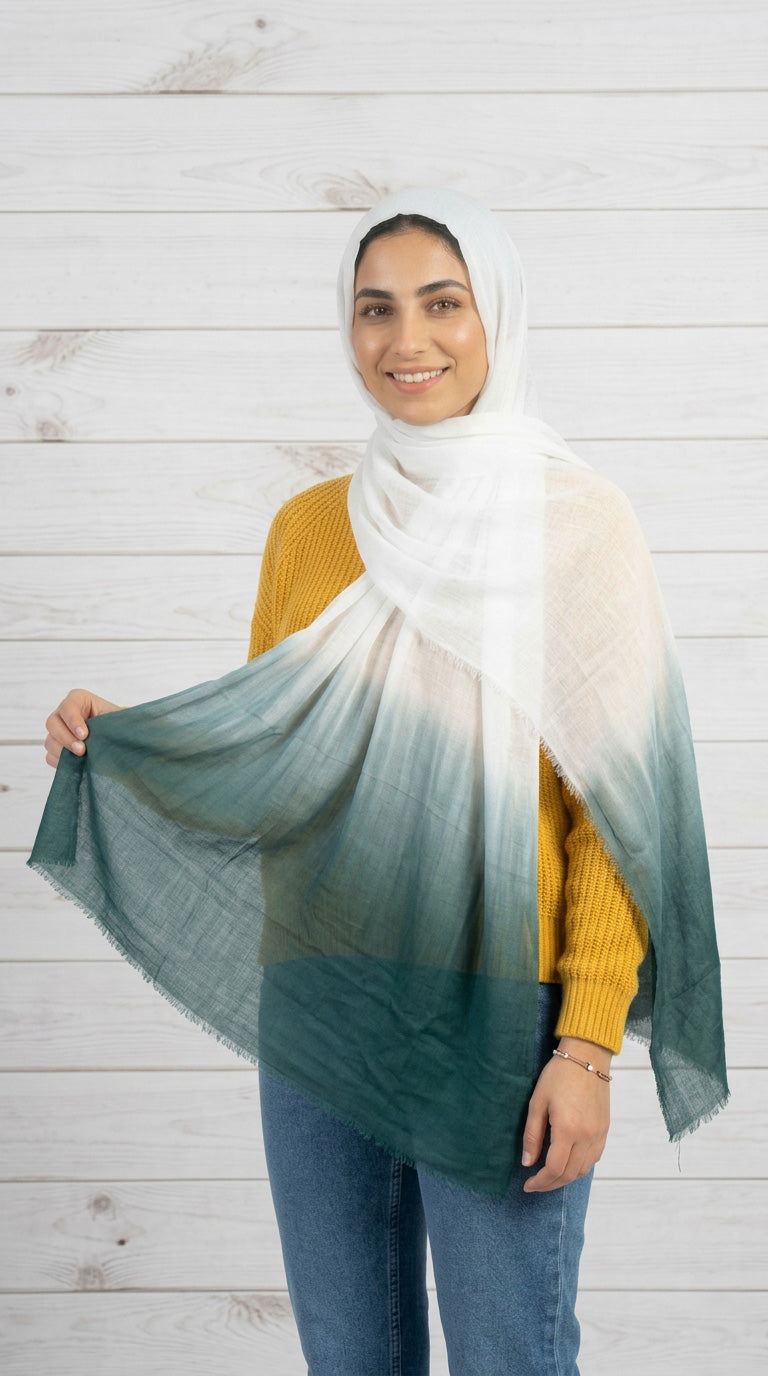 Degrade Cotton Scarf