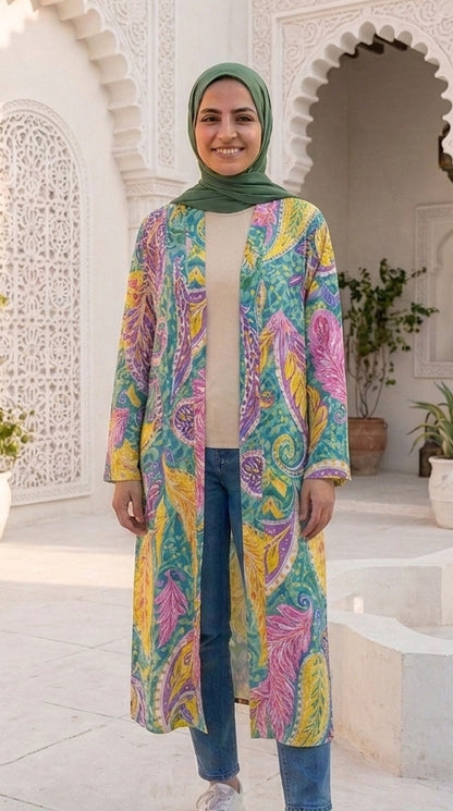 Paisley Indian Cardigan