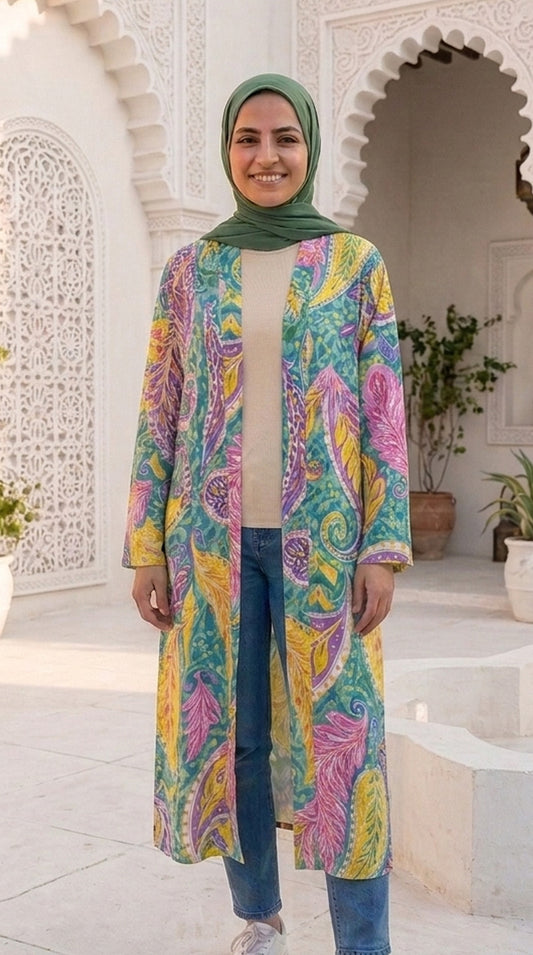 Paisley Indian Cardigan