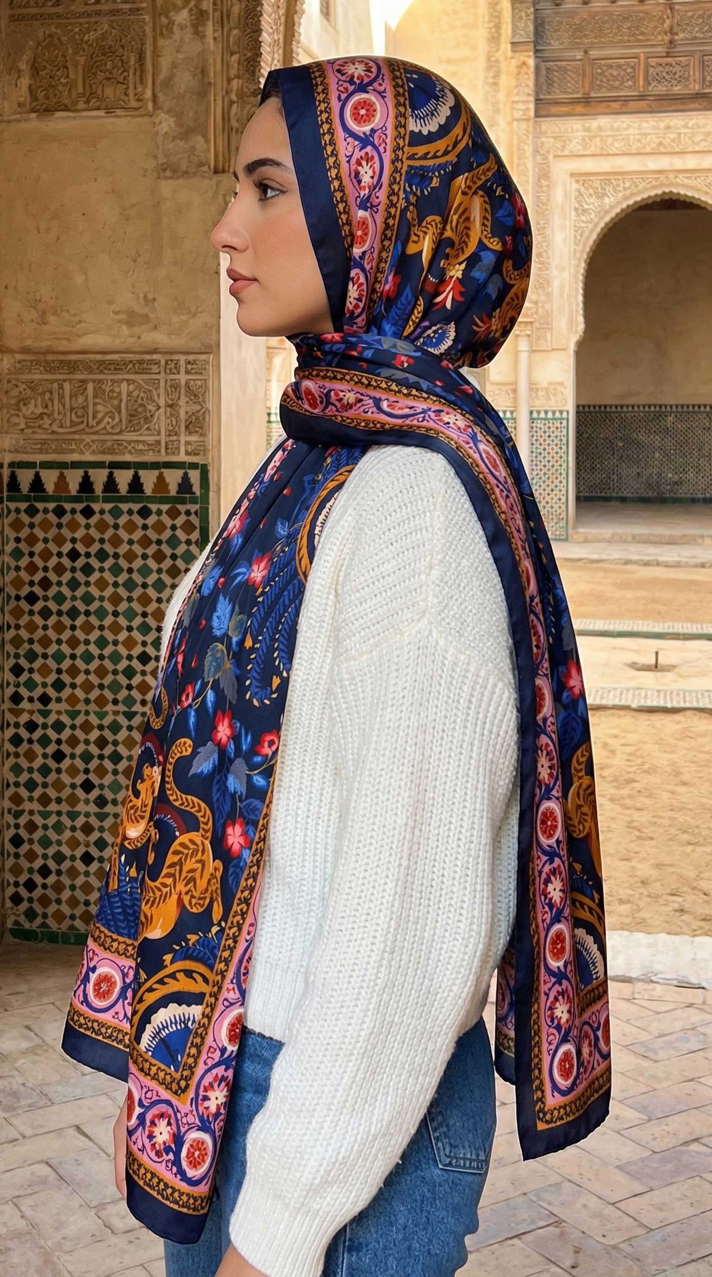 Perfect Shine Cotton Scarf
