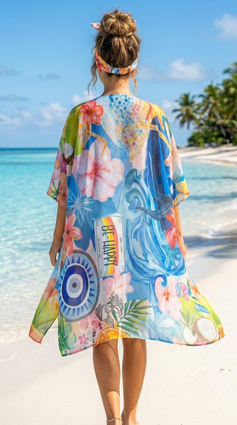 Blue Beach Cash & Bandana