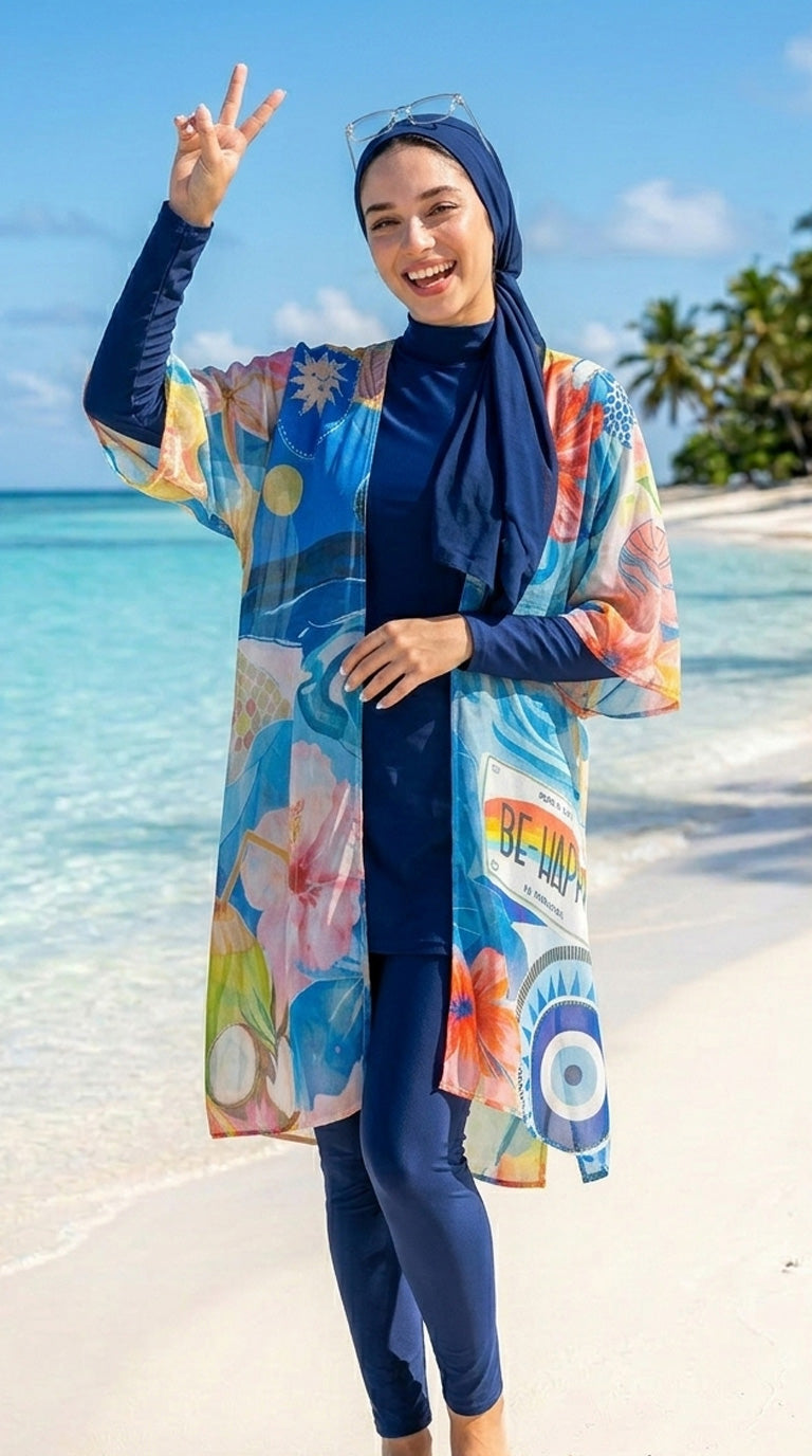 Blue Beach Cash & Bandana