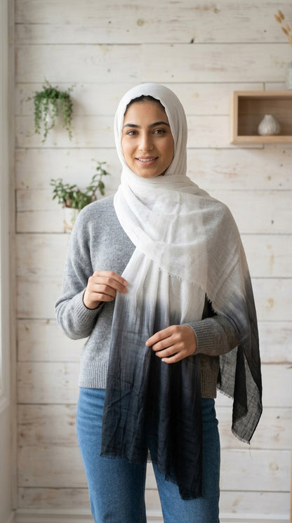 Degrade Cotton Scarf