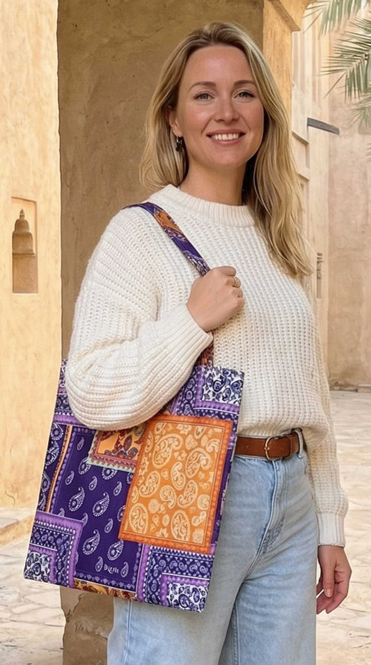 Paisley Tote Bag